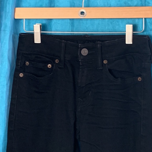 American Eagle Women Black Ne(X)T Level Skinny Jean (26x30) - Picture 3 of 6